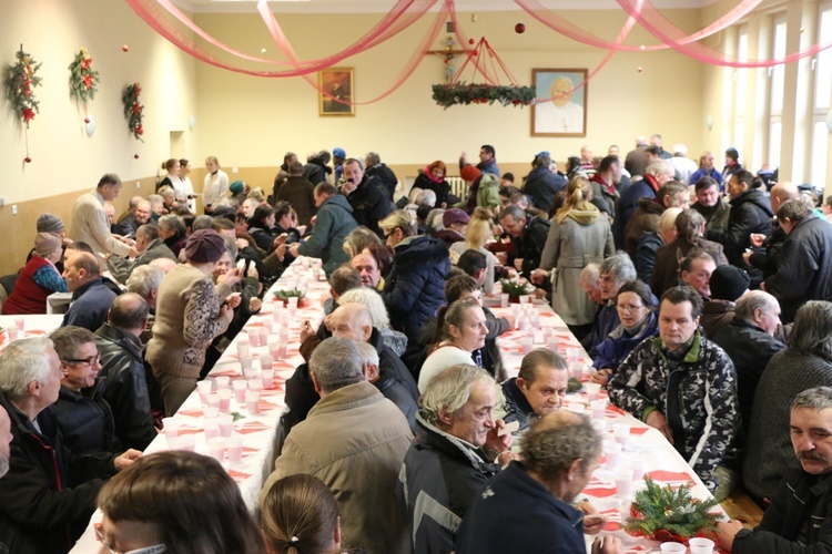 Wigilia dla potrzebujących w Fundacji Antoni 