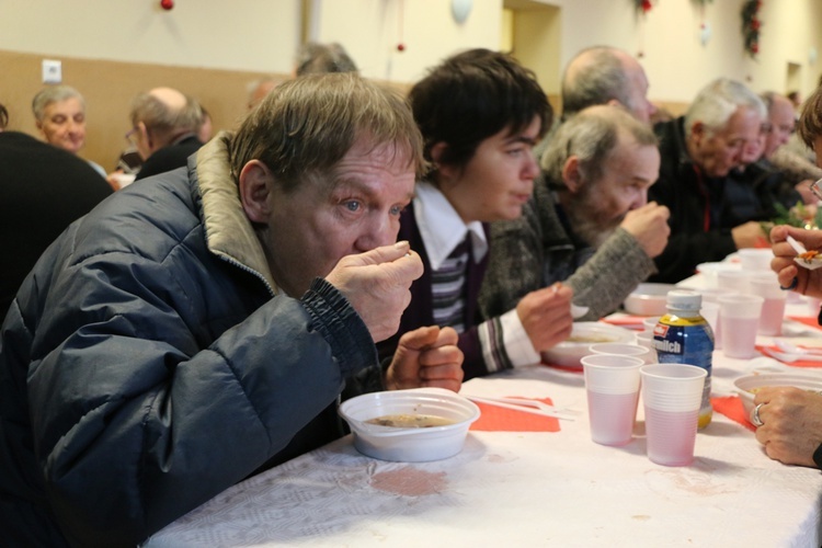 Wigilia dla potrzebujących w Fundacji Antoni 