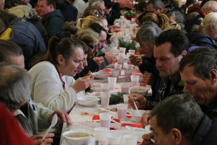 Wigilia dla potrzebujących w Fundacji Antoni 