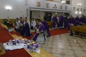 Opłatek rozpoczął się Mszą św. sprawowaną w seminaryjnej kaplicy