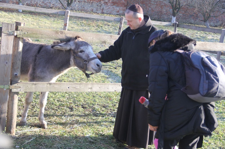 Żywa szopka u bernardynów