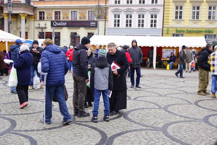 Wrocławska Wigilia na pl. Solnym.