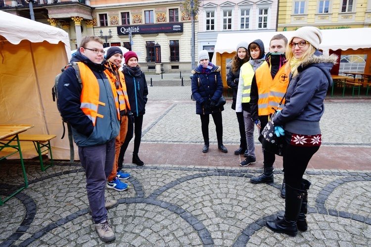 Wrocławska Wigilia na pl. Solnym.