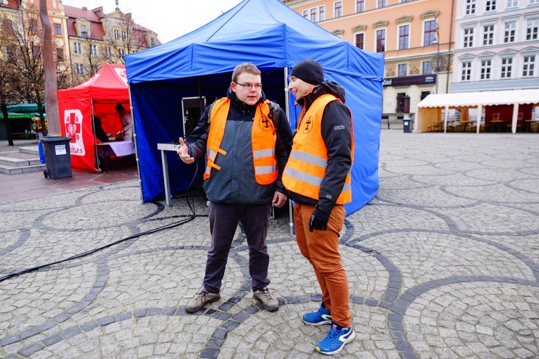 Wrocławska Wigilia na pl. Solnym.