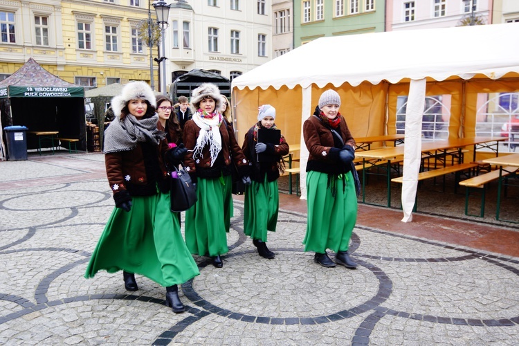 Wrocławska Wigilia na pl. Solnym.