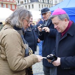 Wrocławska Wigilia na pl. Solnym.