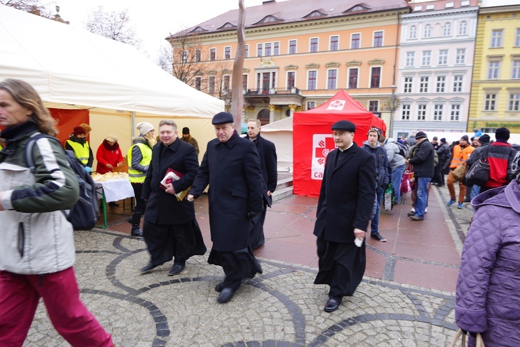 Wrocławska Wigilia na pl. Solnym.