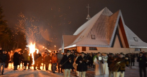 Pasterka pod gołym niebem 