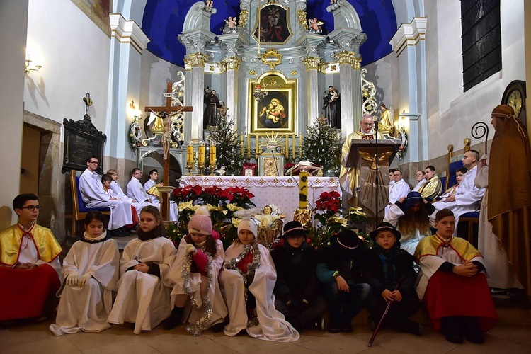 Żywa szopka w Chrzanowie-Kościelcu 