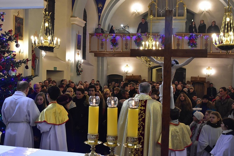 Żywa szopka w Chrzanowie-Kościelcu 