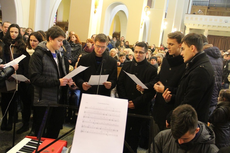 Rozesłanie kolędników misyjnych w Mościcach