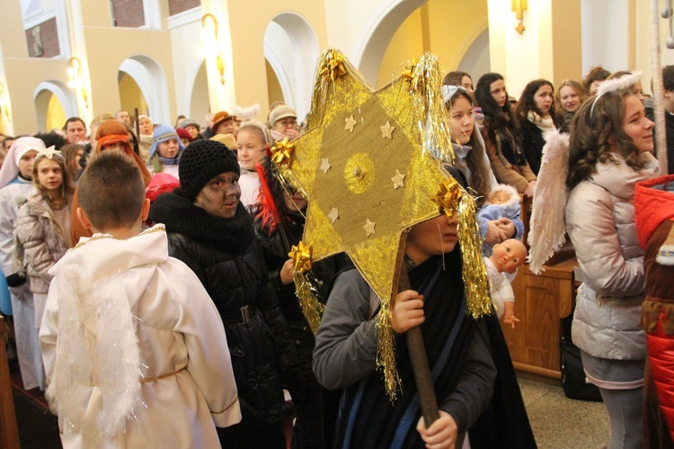 Rozesłanie kolędników misyjnych w Mościcach