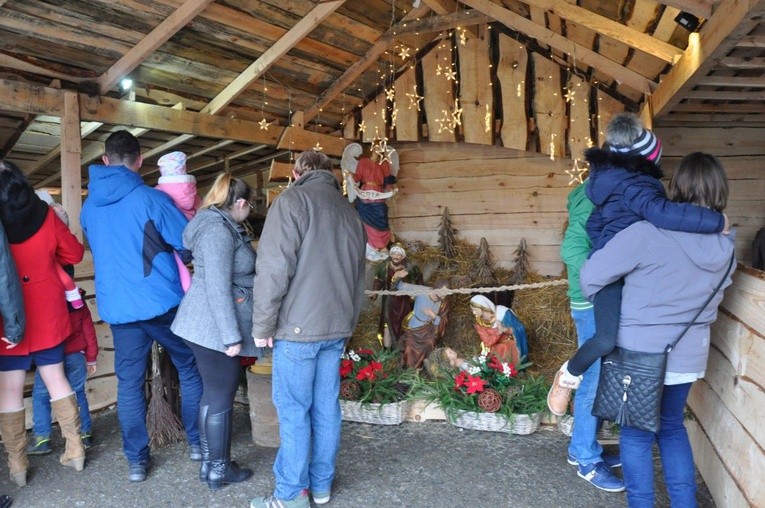 Żywa szopka w Dziergowicach 