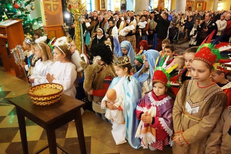 Kolędnicy misyjni w Poroninie