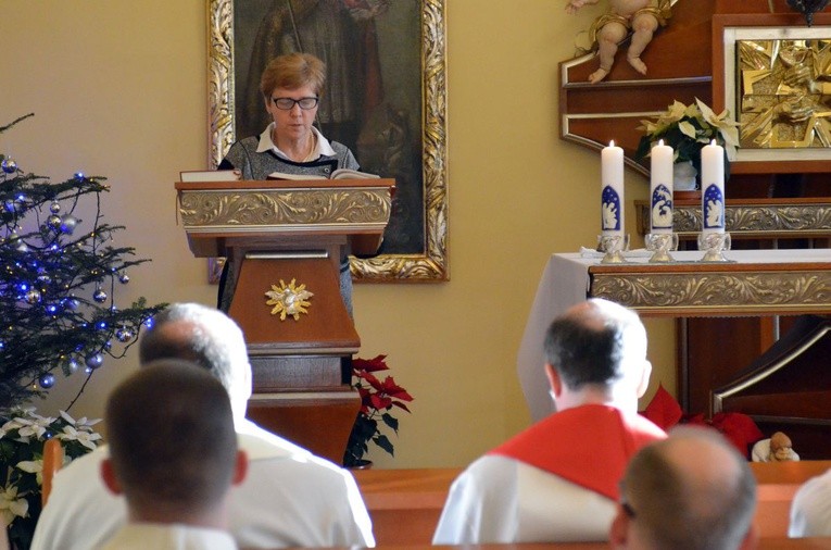 Kolęda w mieszkaniu biskupa