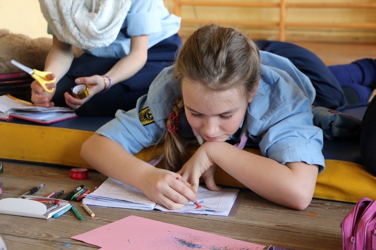 Skauci Europy na zimowisku