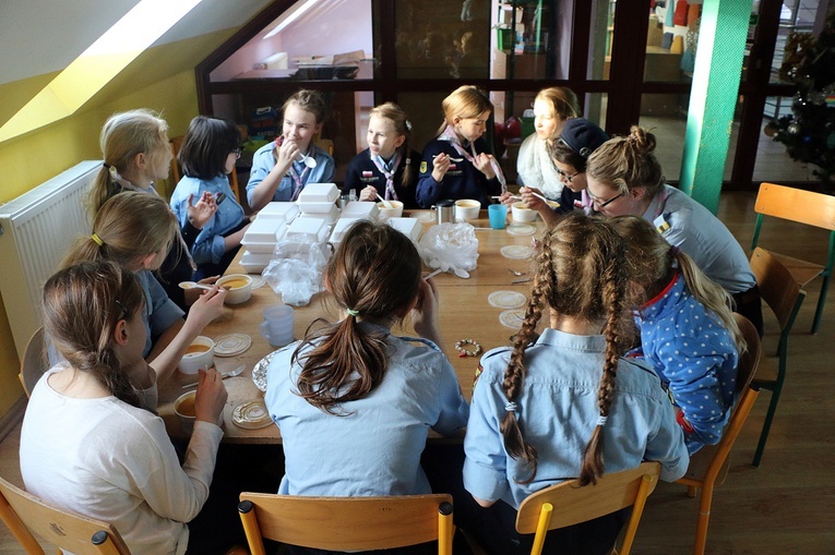 Skauci Europy na zimowisku