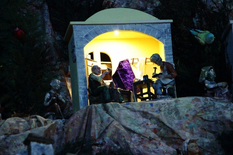 Ruchome szopki u kapucynów i bernardynów