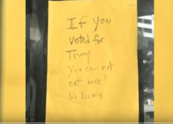Głosowałeś na Trumpa, nie zjesz