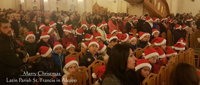 Bożonarodzeniowa Msza w Aleppo