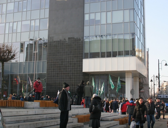 Antyislamska demonstracja ONR w Katowicach