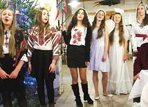 Uczestników świątecznego spotkania najbardziej urzekły jasełka w wykonaniu ukraińskiej młodzieży.