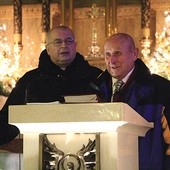 Ks. Stanisław Banach i Andrzej Jakubiec.