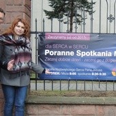 Marzena Pietroszek i ks. Mateusz Dudkiewicz zapraszają na wtorkowe spotkania modlitewne o poranku