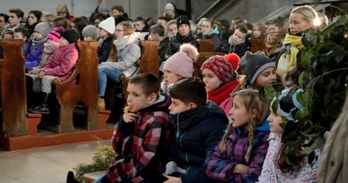 Biblijne jasełka z zaproszeniem do kolędowania