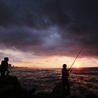 Zachód słońca w Gazie