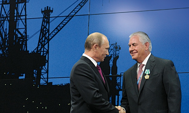 Rex Tillerson, kandydat na sekretarza stanu USA, jest bliskim znajomym Władimira Putina. Od prezydenta Rosji otrzymał nawet wysokie odznaczenie państwowe.