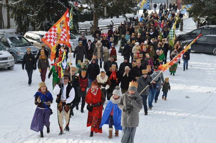 Orszak Trzech Króli w Ludźmierzu