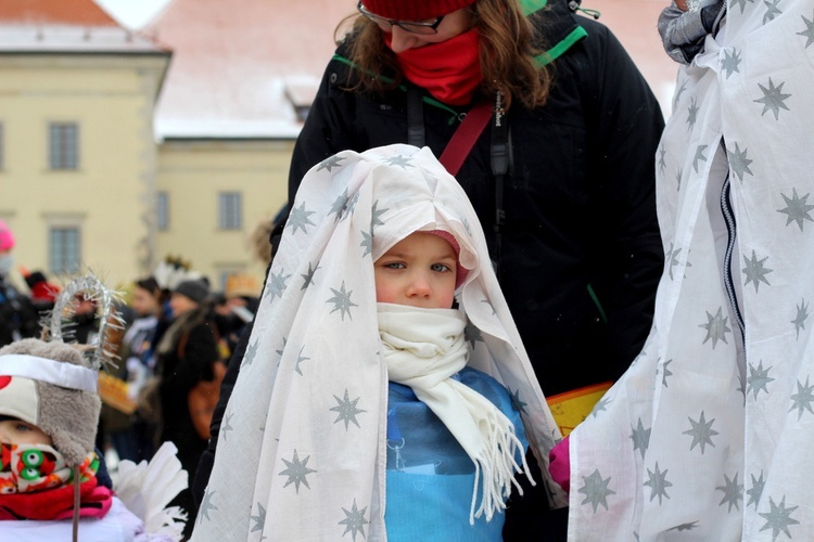 Orszak Trzech Króli - Kraków 2017 człon czerwony