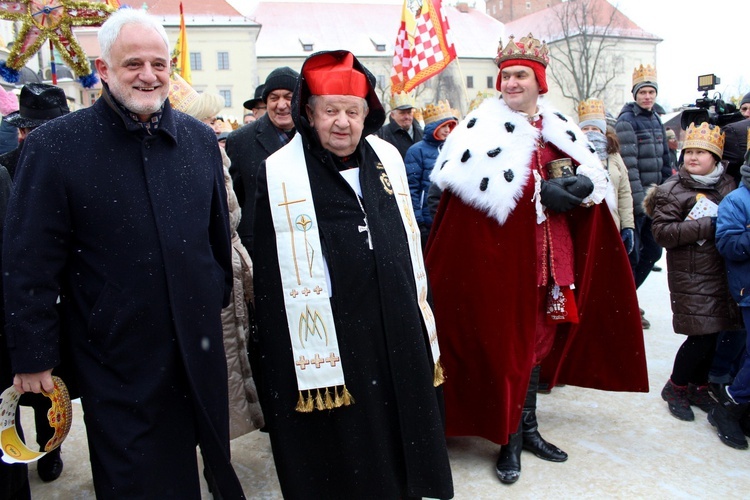 Orszak Trzech Króli - Kraków 2017 człon czerwony