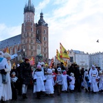 Orszak Trzech Króli - Kraków 2017 człon czerwony