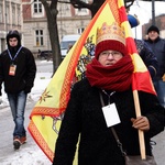 Orszak Trzech Króli - Kraków 2017, człony niebieski i zielony