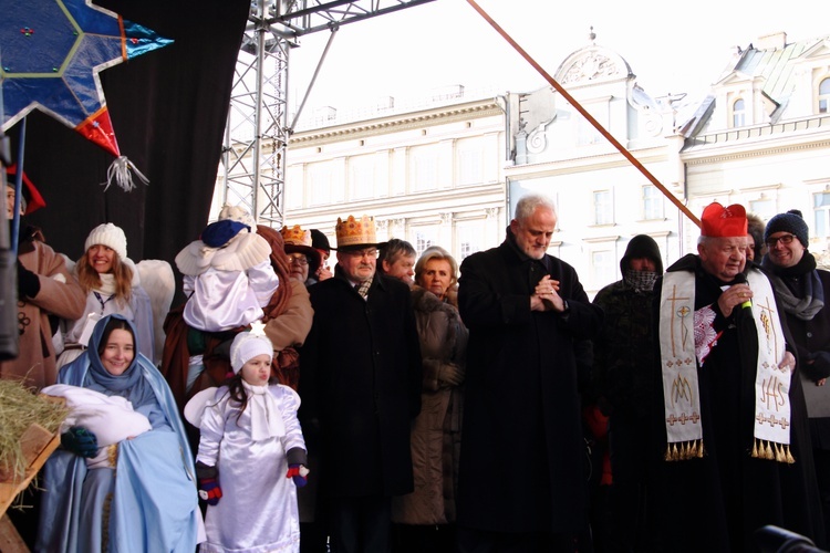 Orszak Trzech Króli - Kraków 2017, człony niebieski i zielony