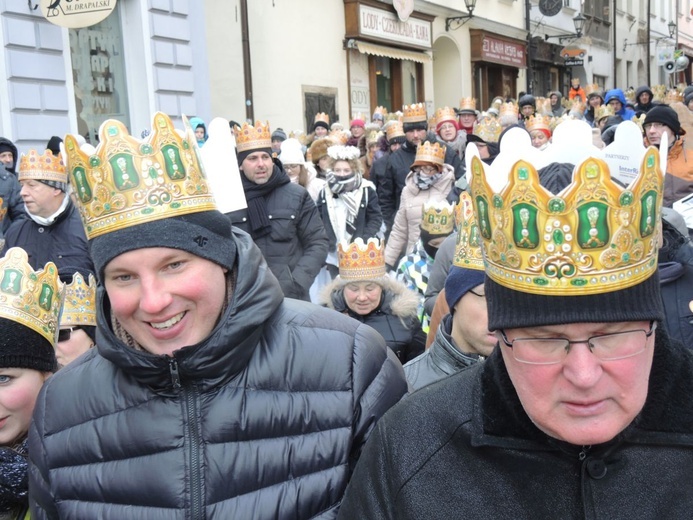 6. Orszak Trzech Króli w Bielsku-Białej - na trasie AD 2017