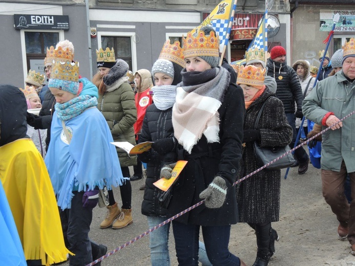 6. Orszak Trzech Króli w Bielsku-Białej - na trasie AD 2017