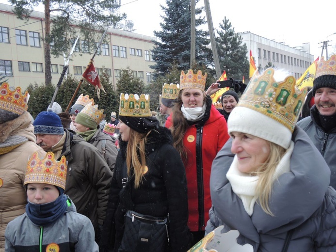 6. Orszak Trzech Króli w Bielsku-Białej - na trasie AD 2017