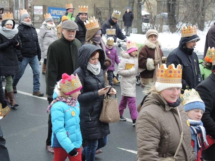 6. Orszak Trzech Króli w Bielsku-Białej - na trasie AD 2017