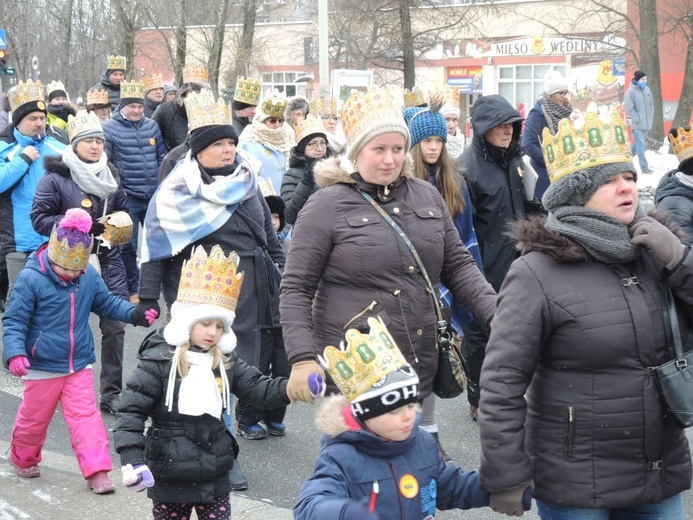 6. Orszak Trzech Króli w Bielsku-Białej - na trasie AD 2017