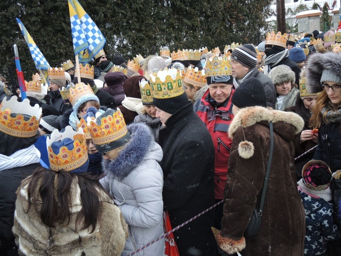 6. Orszak Trzech Króli w Bielsku-Białej - na trasie AD 2017