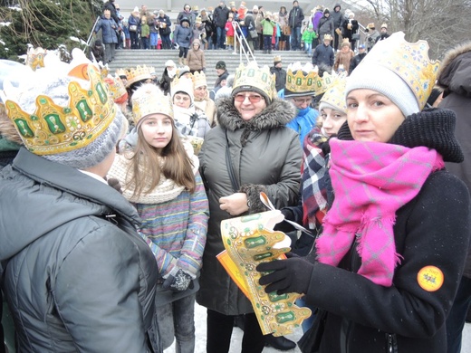 6. Orszak Trzech Króli w Bielsku-Białej - na trasie AD 2017