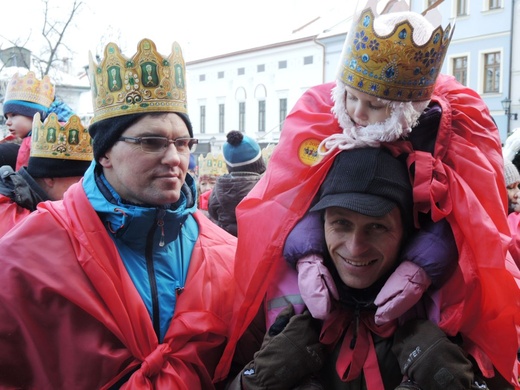 6. Orszak Trzech Króli w Bielsku-Białej - na Rynku AD 2017