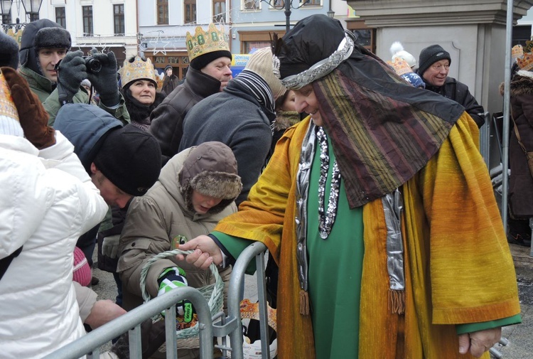 6. Orszak Trzech Króli w Bielsku-Białej - na Rynku AD 2017