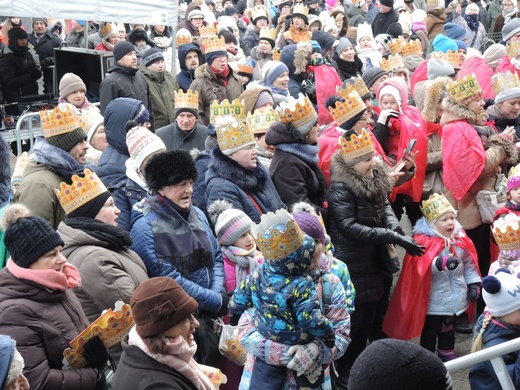 6. Orszak Trzech Króli w Bielsku-Białej - na Rynku AD 2017