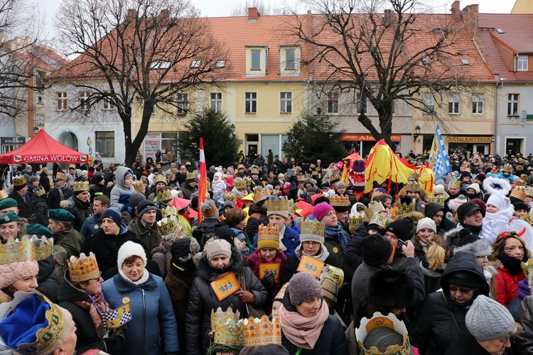 Orszak Trzech Króli w Wołowie