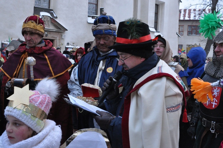 Bobowa - Orszak Trzech Króli 2017