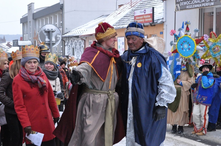 Bobowa - Orszak Trzech Króli 2017